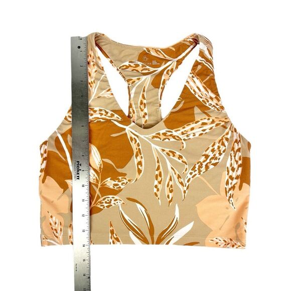 Aerie Offline Real Me Recharge Least Support Tan Crop Top Large - Picture 3 of 8